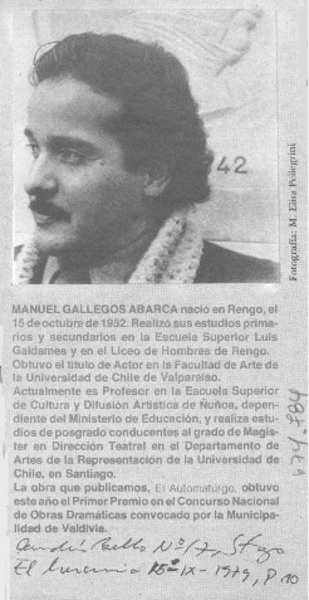 Manuel Gallegos Abarca.