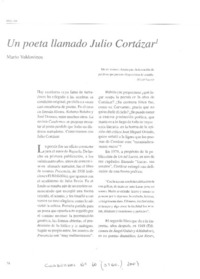 Un poeta llamado Julio Cortázar