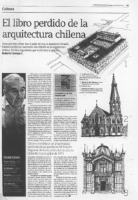El libro perdido de la arquitectura chilena