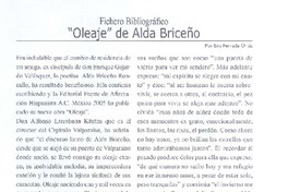 "Oleaje" de Alda Briceño
