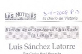 Luis Sánchez Latorre