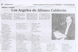 Los Angeles de Alfonso Calderón