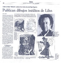 Publican dibujos inéditos de Lihn