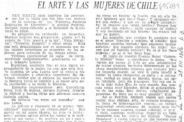 El arte y las mujeres de Chile