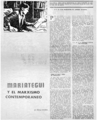 Mariátegui y el marxismo contemporáneo