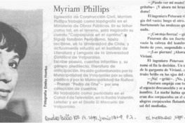 Myriam Phillips.