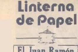 El Juan Ramón de Panero