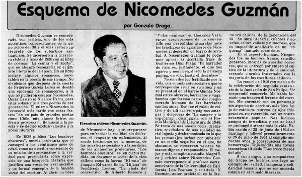 Esquema de Nicomedes Guzmán