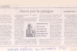 Amor por la patagua