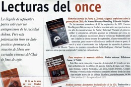 Lectura del once.