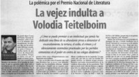 La vejez indulta a Volodia Teitelboim