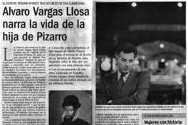 Alvaro Vargas Llosa narra la vida de la hija de Pizarro.