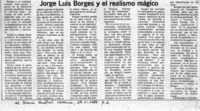Joge Luis Borges y el realismo mágico