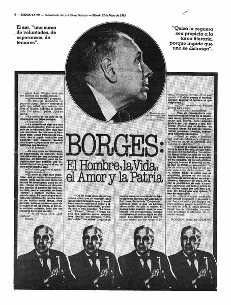 Borges: el hombre, la vida, el amor y la patria