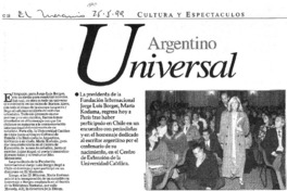 Argentino universal.