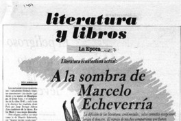 A la sombra de Marcelo Echeverría