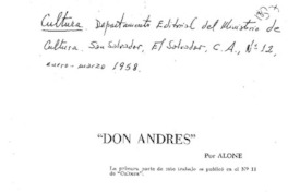 Don Andrés"