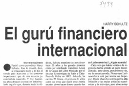El Gurú financiero internacional