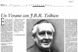 Un verano con J.R.R. Tolkien