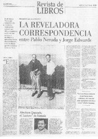 La reveladora correspondencia entre Pablo Neruda y Jorge Edwards