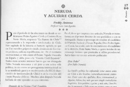 Neruda y Aguirre Cerda