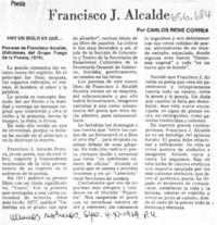 Francisco J. Alcalde  [artículo] Carlos René Correa.