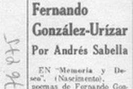 Fernando González-Urízar