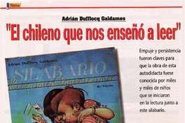 El chileno que nos enseñó a leer