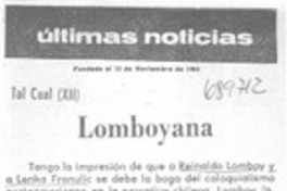 Lomboyana