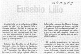 Eusebio Lillo.