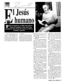 El Jesús humano  [artículo].