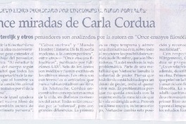 Once miradas de Carla Cordua