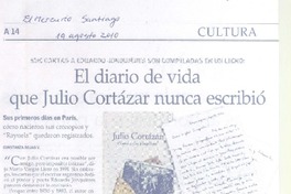 El diario de vida que Julio Cortázar nunca escribió