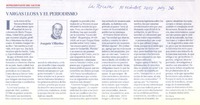 Vargas Llosa y el periodismo