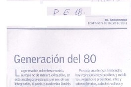 Generación del 80