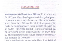 Nacimiento de Francisco Bilbao