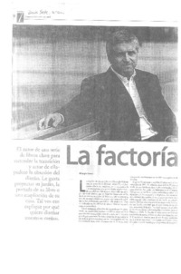 La Factoría Tironi  [artículo] Sergio Gómez.
