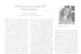 Navegaciones y anclajes del antinerudismo  [artículo] María Luisa Fischer.