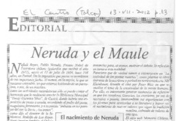 Neruda y el Maule  [artículo].