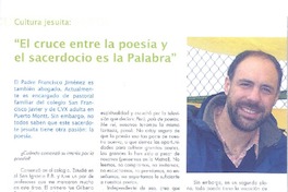 "El cruce entre la poesía y el sacerdocio es la palabra" (entrevista)  [artículo] Andrés Mardones.