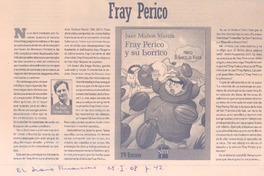 Fray Perico  [artículo] Braulio Fernández Biggs.