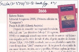 2666  [artículo] Jorge Andrés Palma.