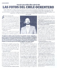 Las fotos del Chile ochentero (entrevista)  [artículo] Catalina May.