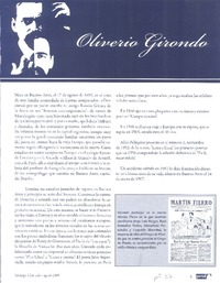 Oliverio Girondo  [artículo].