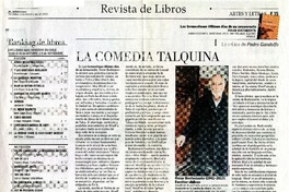 La comedia talquina  [artículo] Pedro Gandolfo.