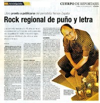 Rock regional de puño y letra.  [artículo]