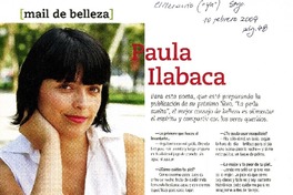 Paula Ilabaca [entrevista].  [artículo]