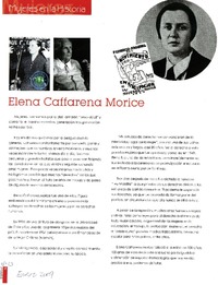 Elena Caffarena Morice.  [artículo]