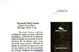 Fernando Saieh Alonso: Diario de un Húsar  [artículo] EJA.