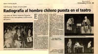Radiografía al hombre chileno puesta en el teatro  [artículo] por Gina Pérez.